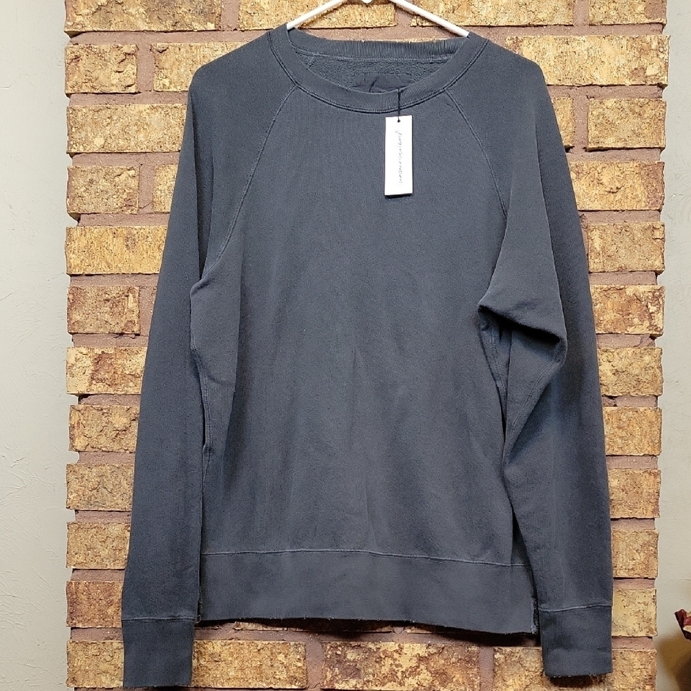 Unsubscribed Women's Cotton Sweatshirt Faded Black Size Small New With Tags